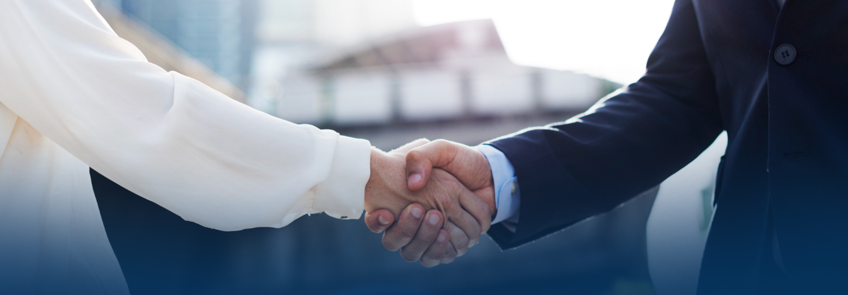 Handshake — strategic partnership
